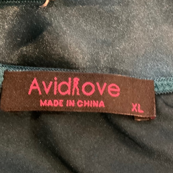 Avid Love Green XL Satin Lace Babydoll Dainty Balletcore Coquette Feminine - Picture 4 of 7